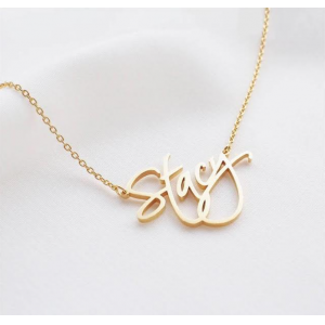 Personalized Sterling Silver Name Necklace Personalized Sterling Silver Name Necklace